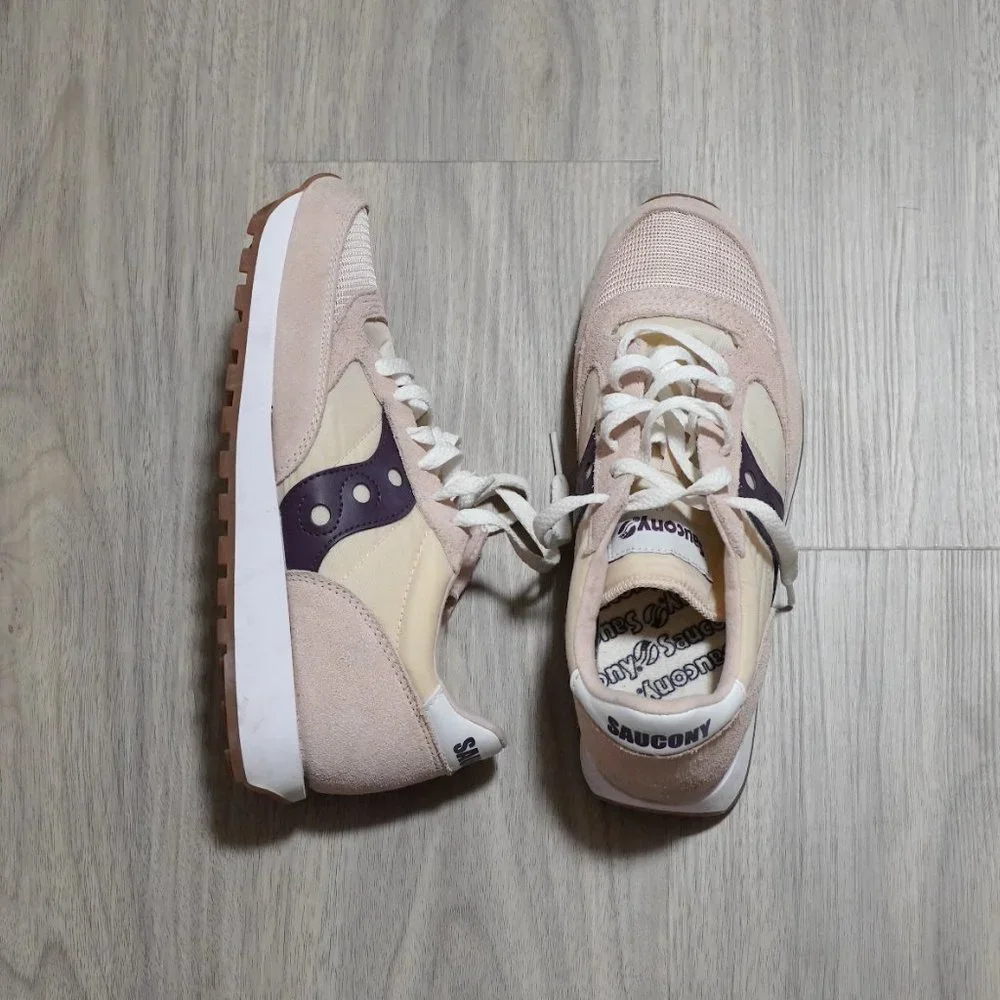 MAKE AN OFFER! Saucony Jazz Original Vintage Light Pink Women Size 7/8 - Picture 2 of 8